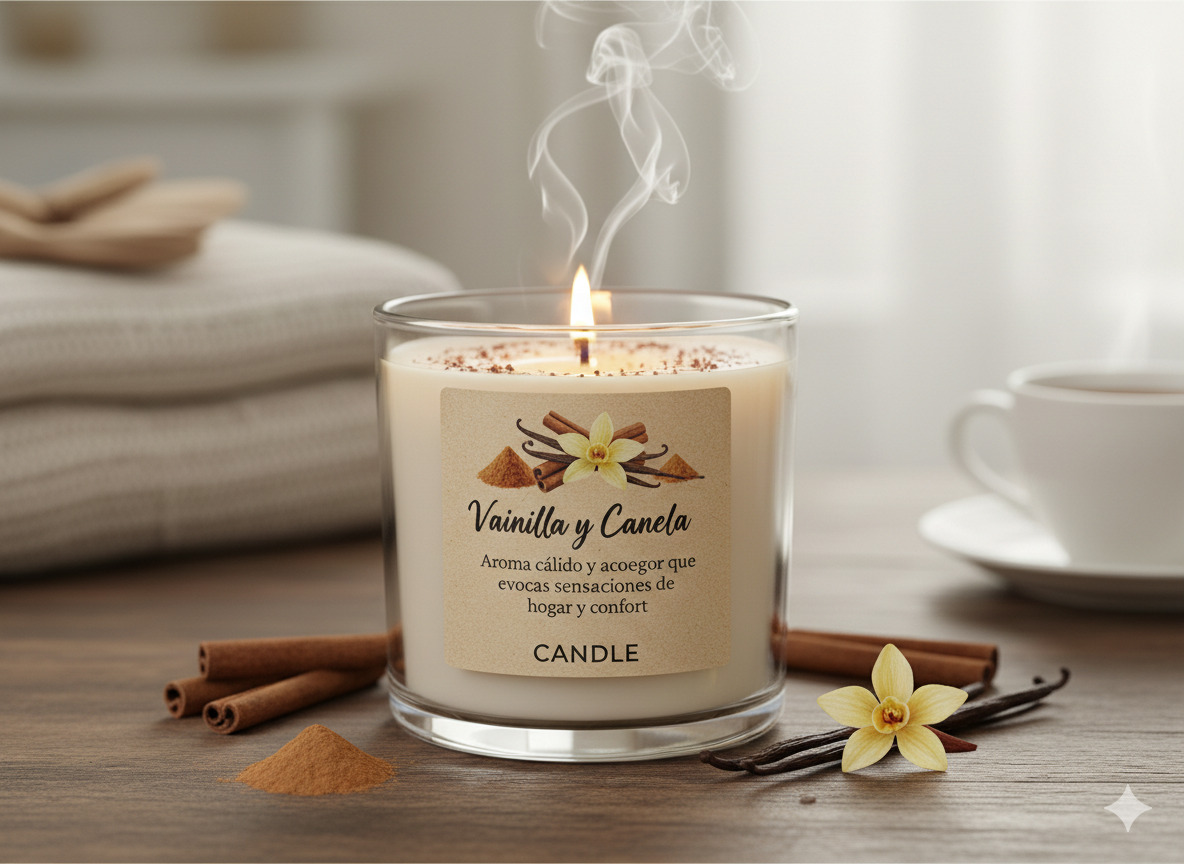 Vela Vainilla y Canela